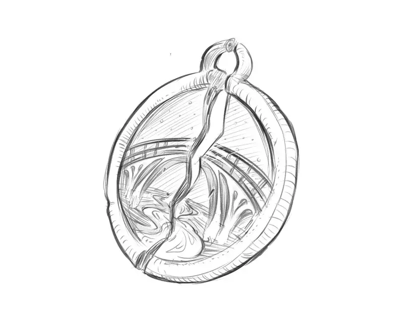 Altes Symbol eines Kana'Sitharis-Priesters