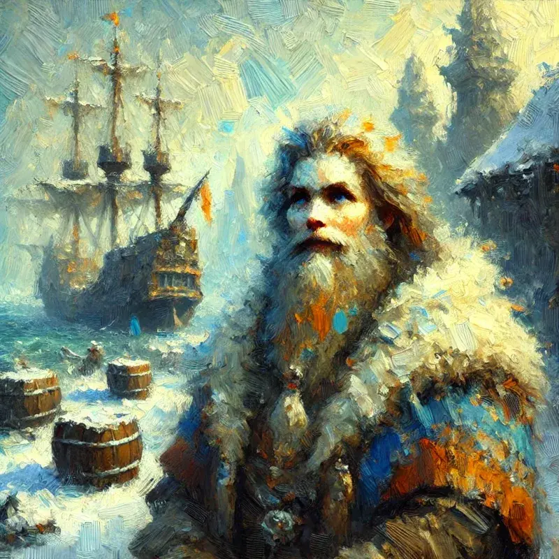 Porträt von Runenleserin Freya Björksdottir