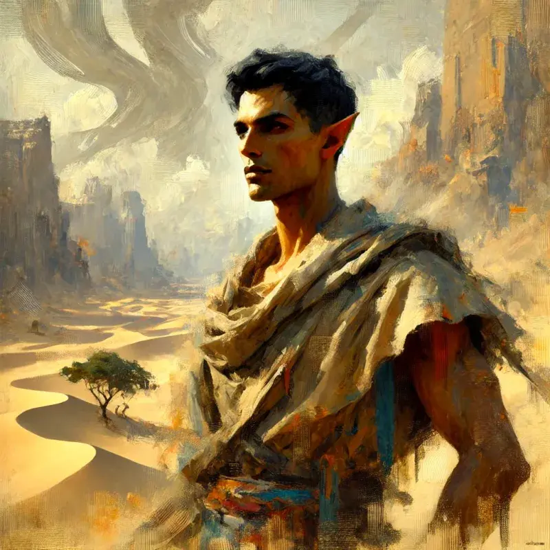 Porträt von Khalid al-Ramal