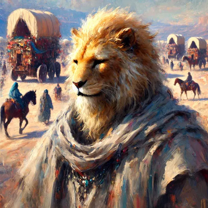Porträt von Malik al-Sunna